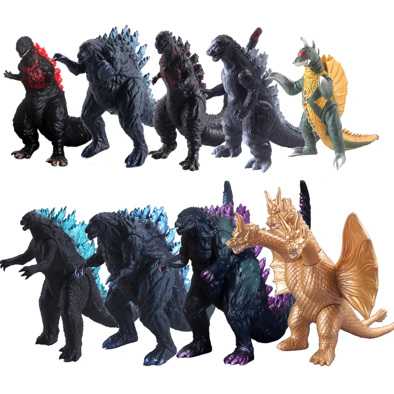 Model Kit Vs Action Figure - Anime Film Godzilla Serisi Aksiyon Figürü