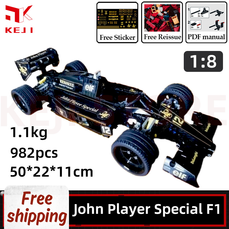 Model Kit F1 - KEJI MOC-70614 John oyuncu özel F1