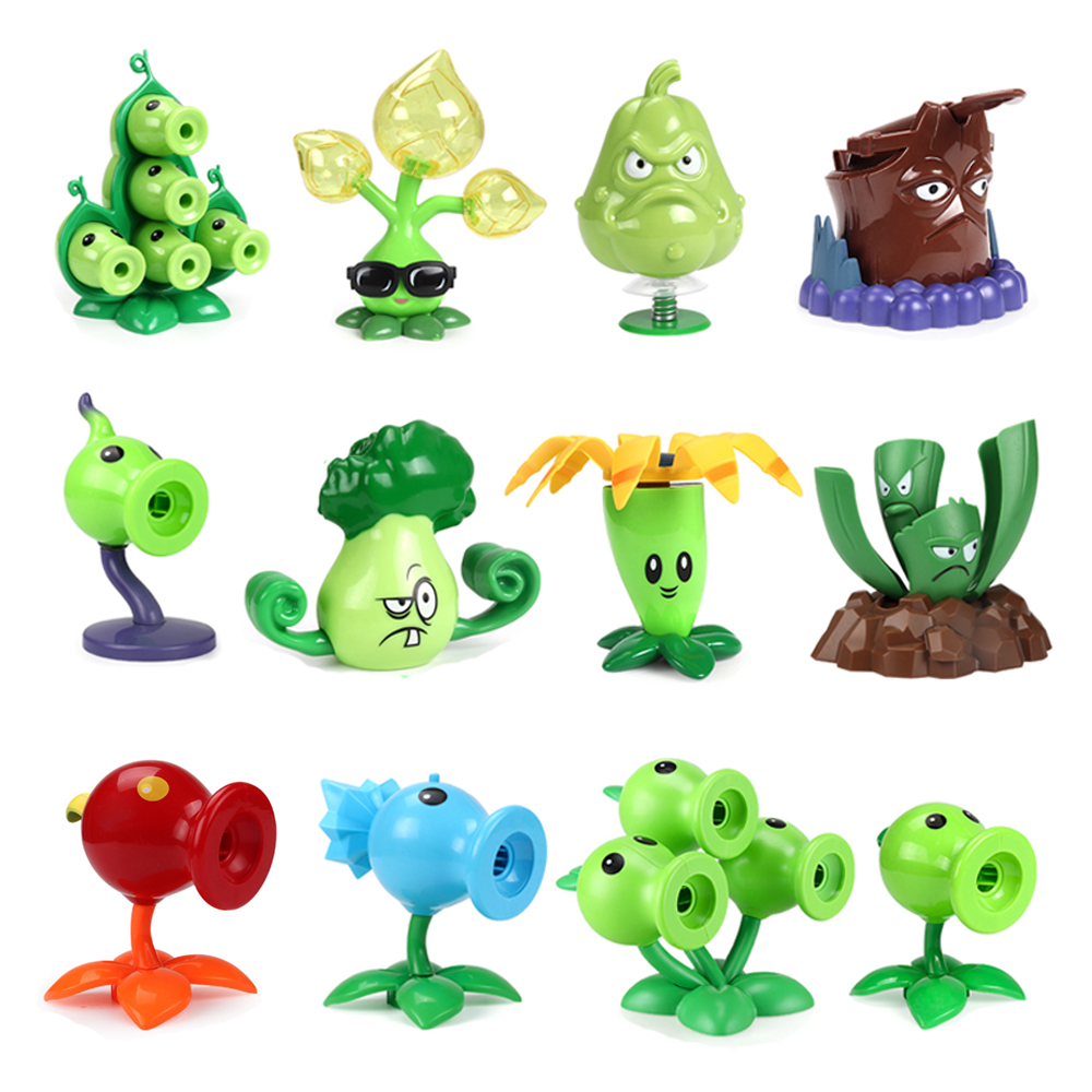 Model Kit Vs Action Figure - Orijinal PLANTS VS ZOMBIES PVZ 2