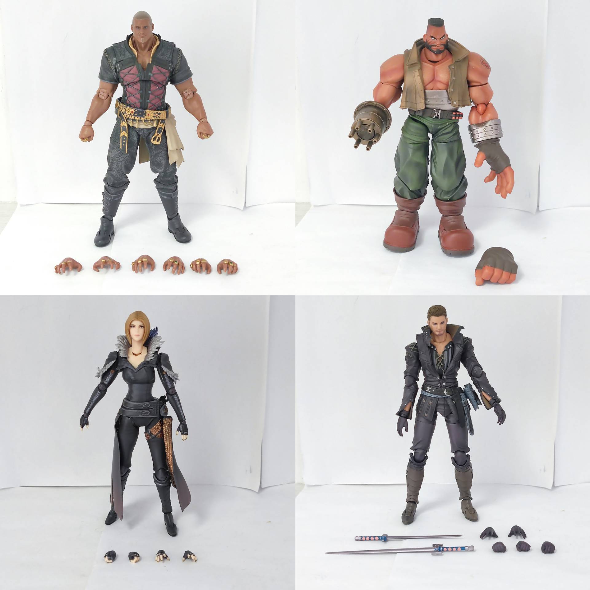 Model Kit Final Fantasy - Resmi Gevşek Figür Hugo Kupka Benedikta