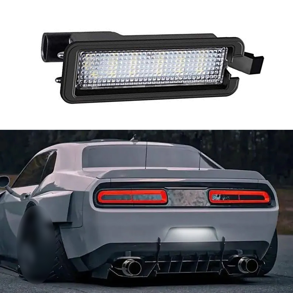 Model Kit Dodge Charger - LED Plaka Işığı Dodge Charger Challenger