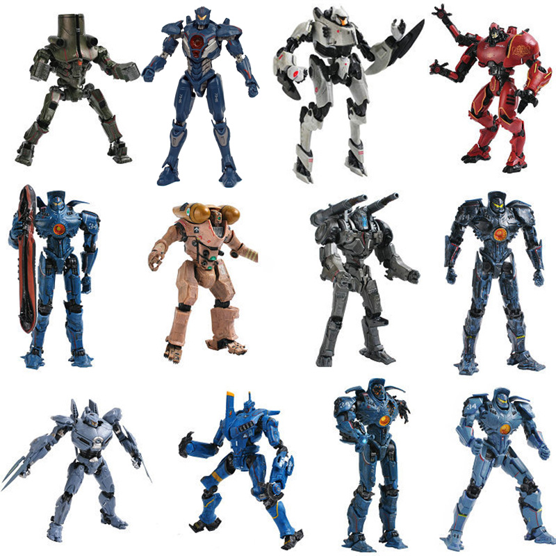 Model Kit Pacific Rim - Pasifik jant aksiyon figürü kırmızı Tramp