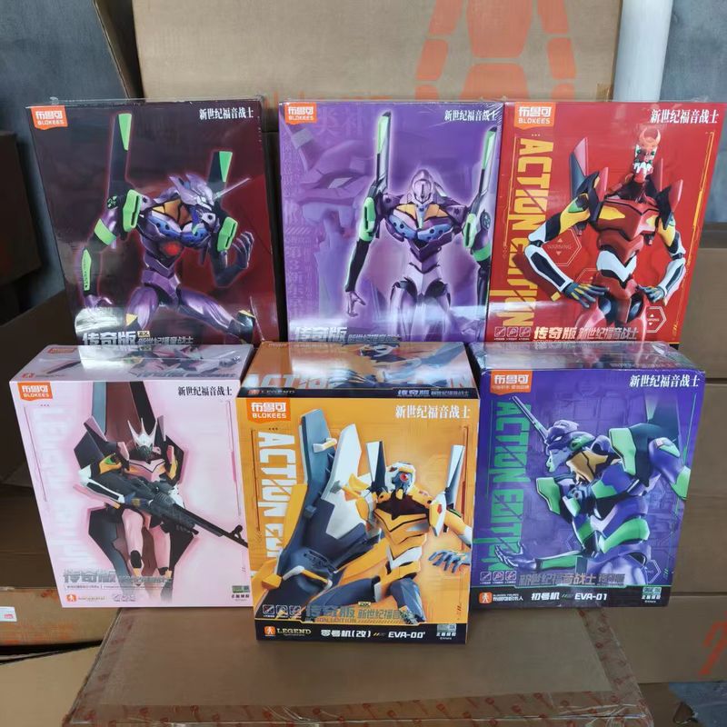 Model Kit Eva 02 - Orijinal Blokees Eva 02 Legend Versiyonu