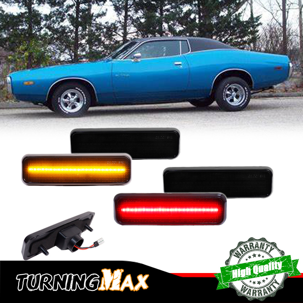 Model Kit Dodge Charger - Ön/arka tampon yan ikaz lambaları için