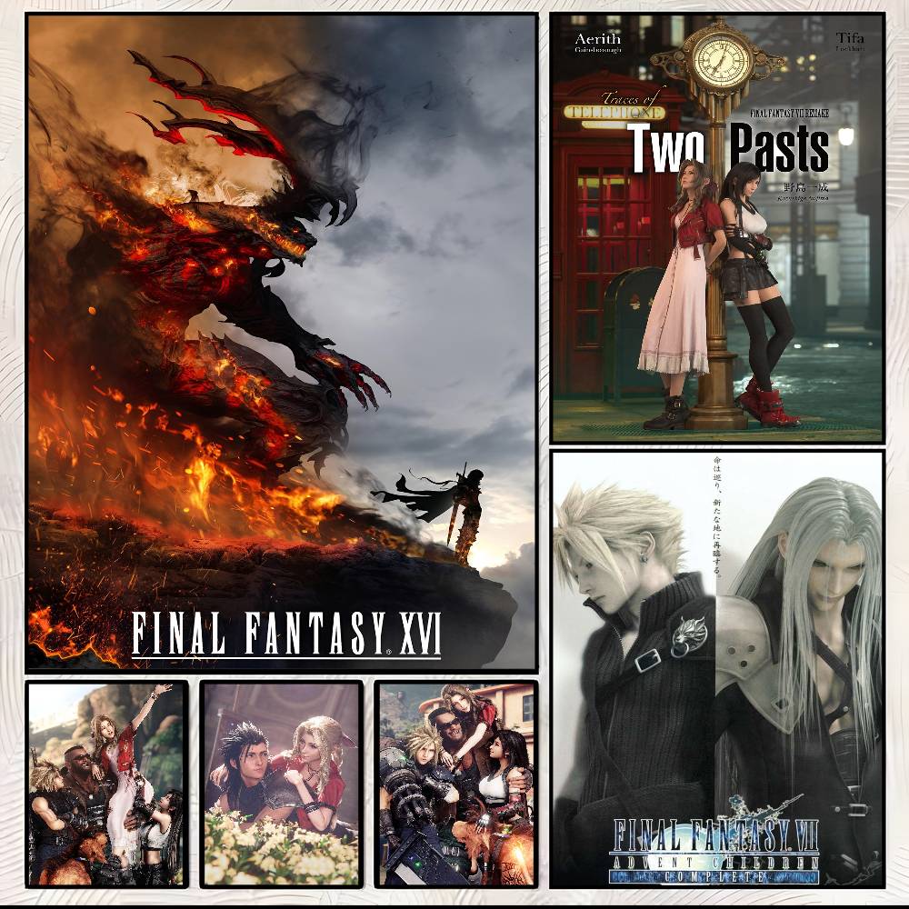 Model Kit Final Fantasy - Anime Figürü Kroki Video Oyunları FINAL