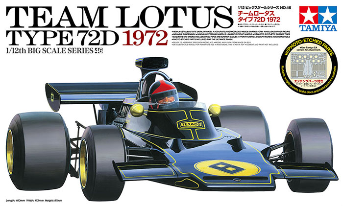 Model Kit F1 - Tamiya 12046 statik montajlı model 1/12
