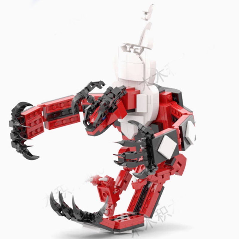 Model Kit Yveltal - MOC Anime figürü yapı taşları modeli