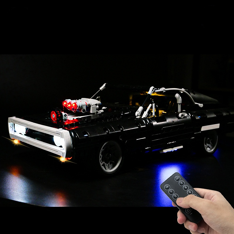 Model Kit Dodge Charger - LED ışık Dom 42111 için Model