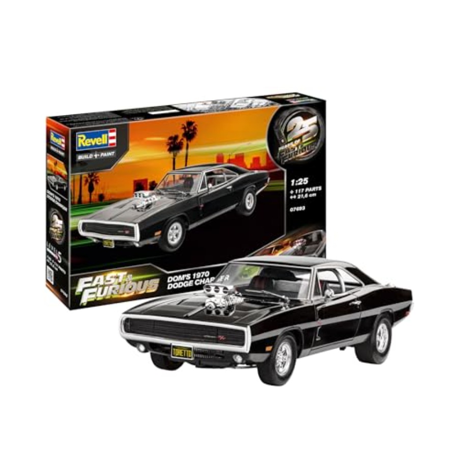 Hızlı ve Öfkeli Dom'un 1970 Do - Model Kit Dodge Charger incelemesi ve fiyatı
