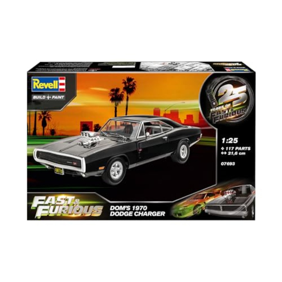 Hızlı ve Öfkeli Dom'un 1970 Do - Model Kit Dodge Charger incelemesi ve fiyatı