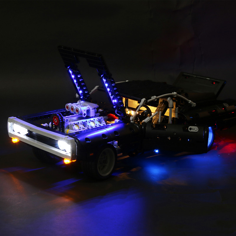 LED Işık Kiti LEGO Dom'un Dodg - Model Kit Dodge Charger incelemesi ve fiyatı