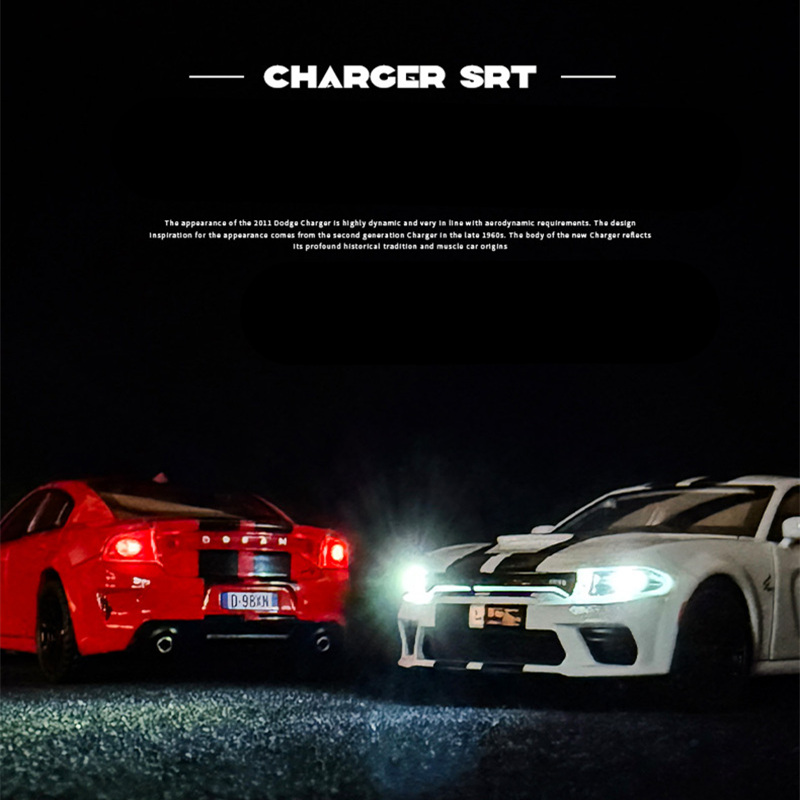 1:32 DODGE Charger SRT Hellcat - Model Kit Dodge Charger incelemesi ve fiyatı