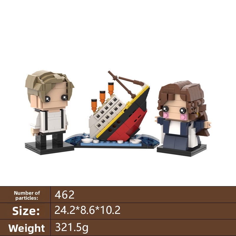 Titanic Yapı Taşları Seti Jack - Model Kit Titanic incelemesi ve fiyatı