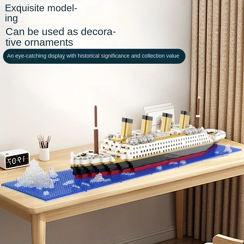 Titanic cruise gemi küçük parç - Model Kit Titanic incelemesi ve fiyatı