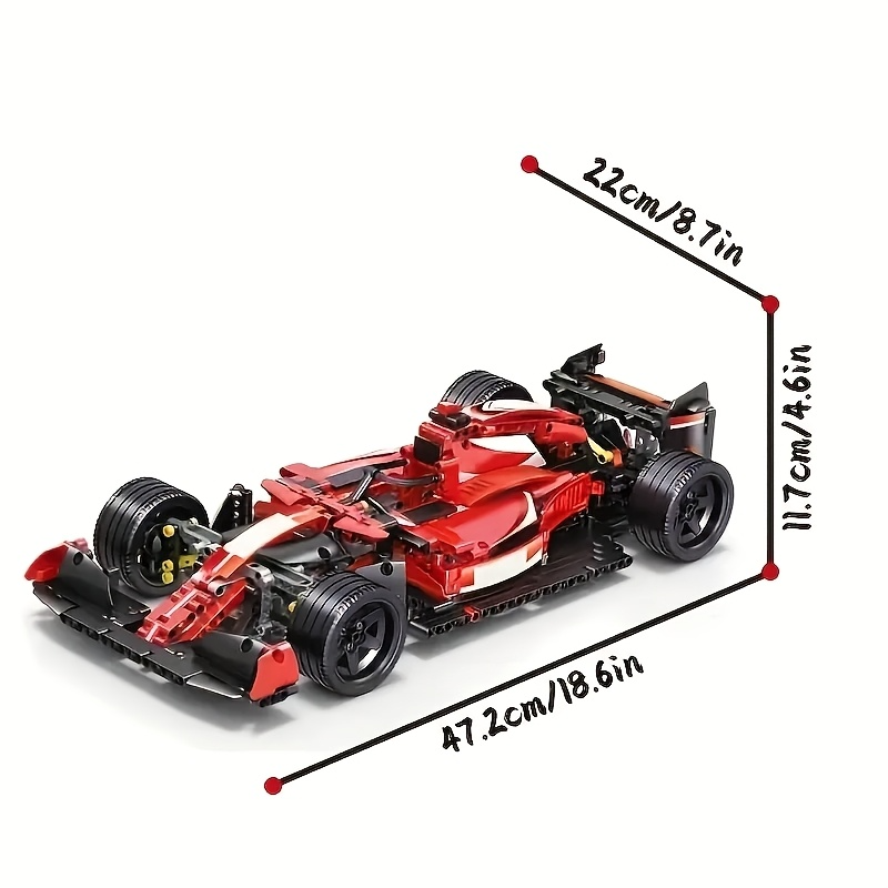 1292 Parça Teknik 1:10 Ölçekli - Model Kit F1 incelemesi ve fiyatı