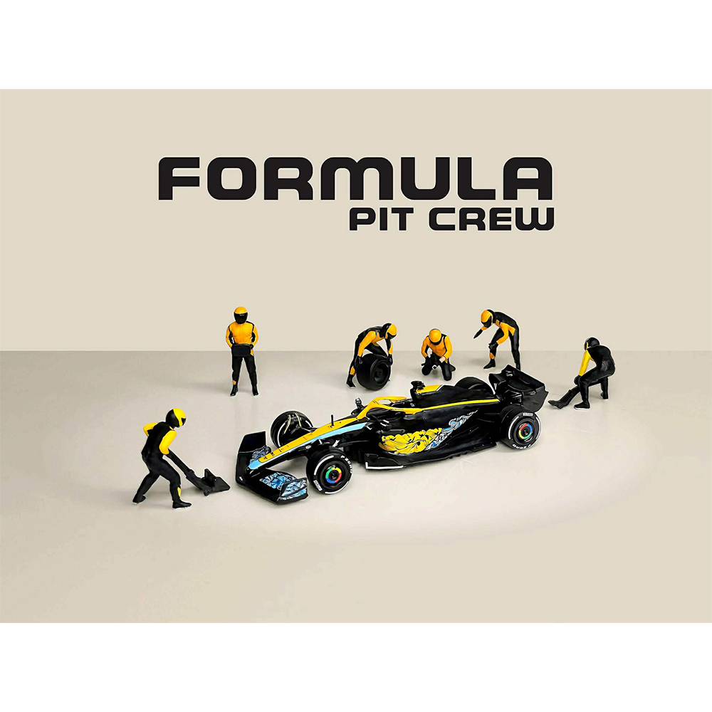 Amerikan Diorama 1/64 Pit Crew - Model Kit F1 incelemesi ve fiyatı